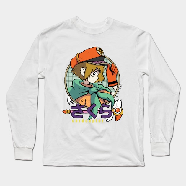 Sakura Kinomoto Long Sleeve T-Shirt by Catneep